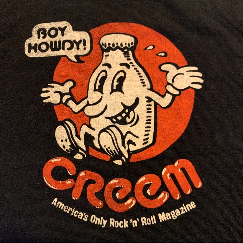 Vintage, Rare Rock & Roll Tee 🎸Creem Magazine🥁